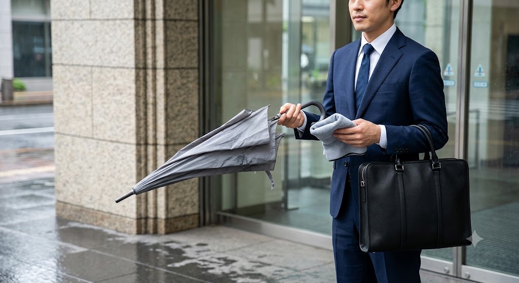 【雨の日の面接、傘はどうする？知っておきたい梅雨の就活マナー】
