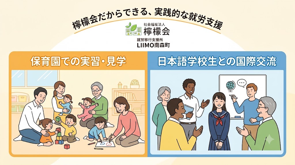 母体が「檸檬会」だからできる！LIIMO南森町だけのプログラム♪