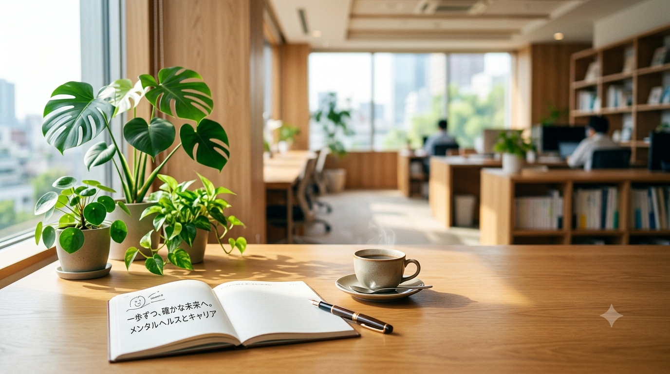 『40代・50代からの再出発|うつ病を乗り越え、越え、就労定着支援7ヶ月で契約社員から正社員へ!』