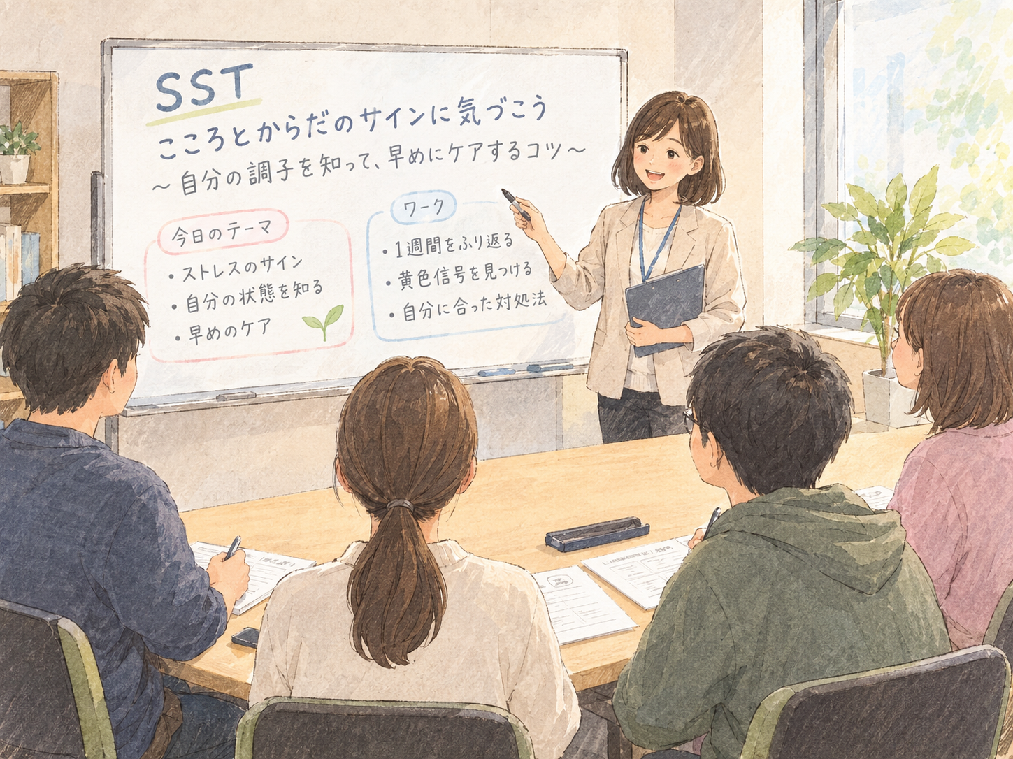LIIMO南森町のプログラム「公認心理士によるSST講座」